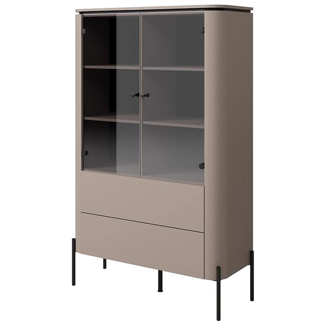 Bello vitrina 2V+2L. 98x38,5xX160 cm cappucino