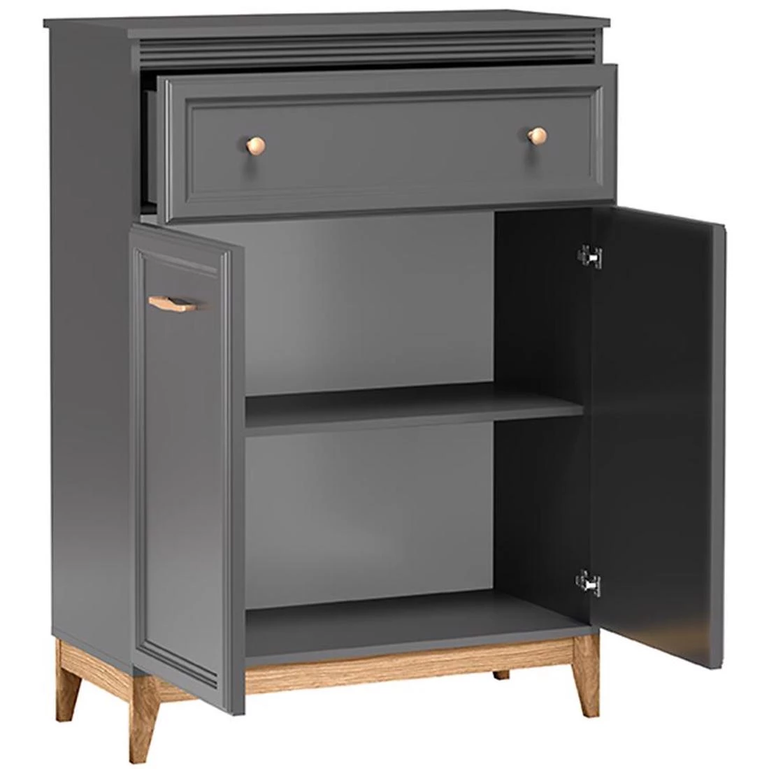 Terra komoda 92x40,5x125,5 siva