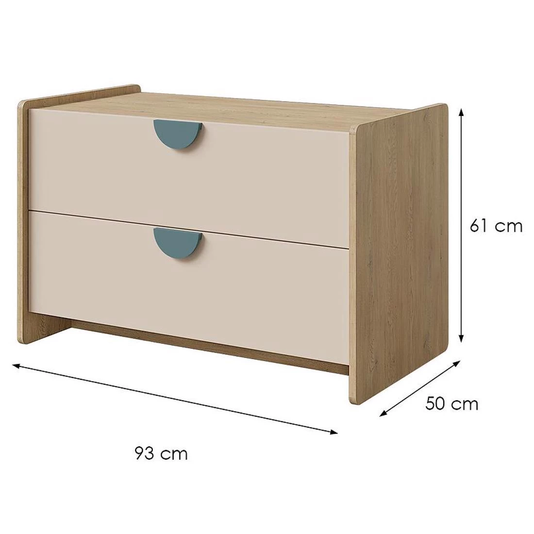 Lexi 11 komoda 93x50x61 cremona/macadamia/more