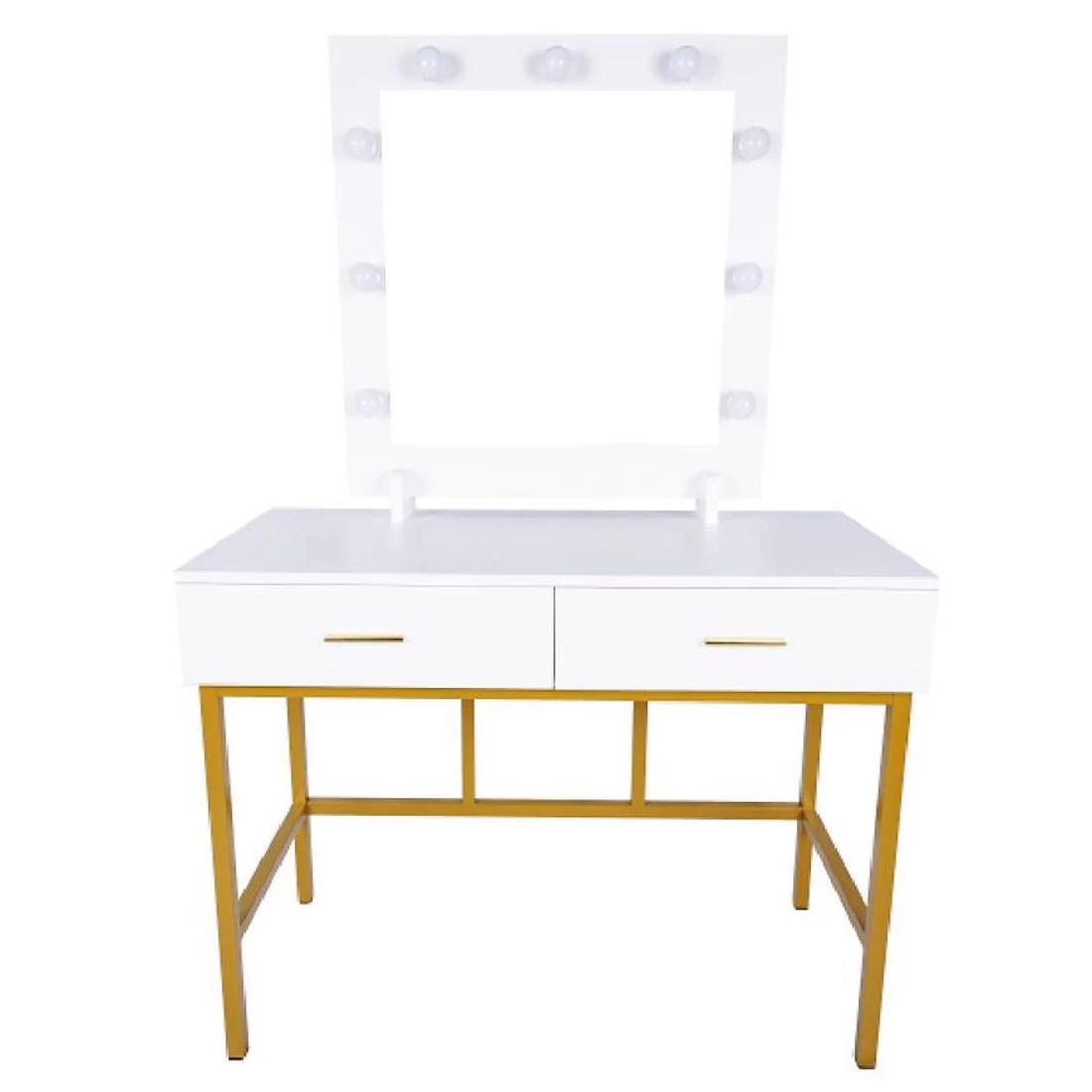 Elizin toaletni stolic 100x45x150 cm bela