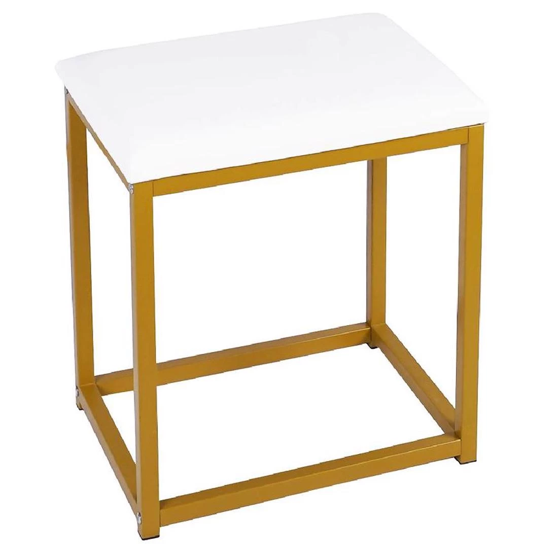 Selena toaletni stolic + tabure 100x45x136 cm bela