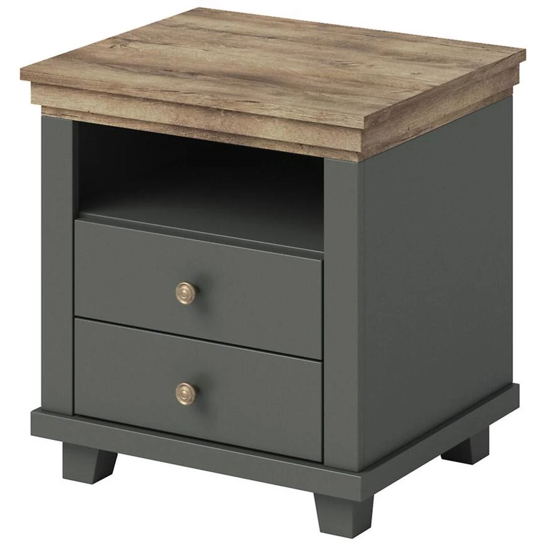 Evora nocni ormaric 52x42x54 cm zelena