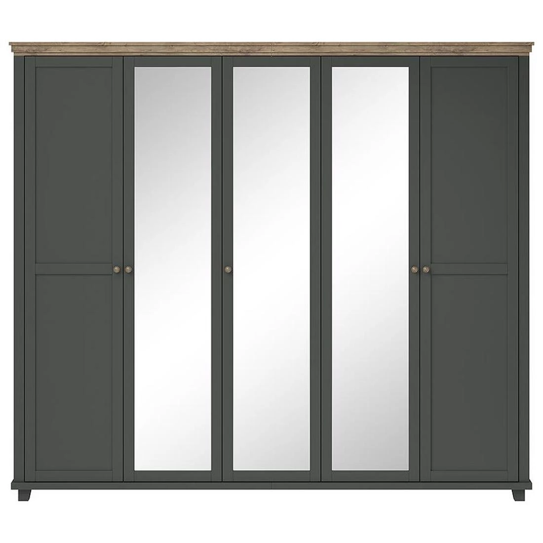 Evora ormar 246x62x216 cm siva