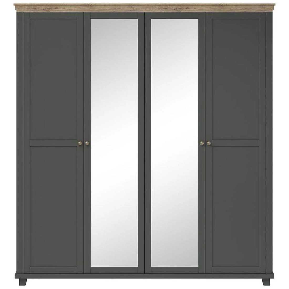 Evora ormar 200x62x216 cm siva