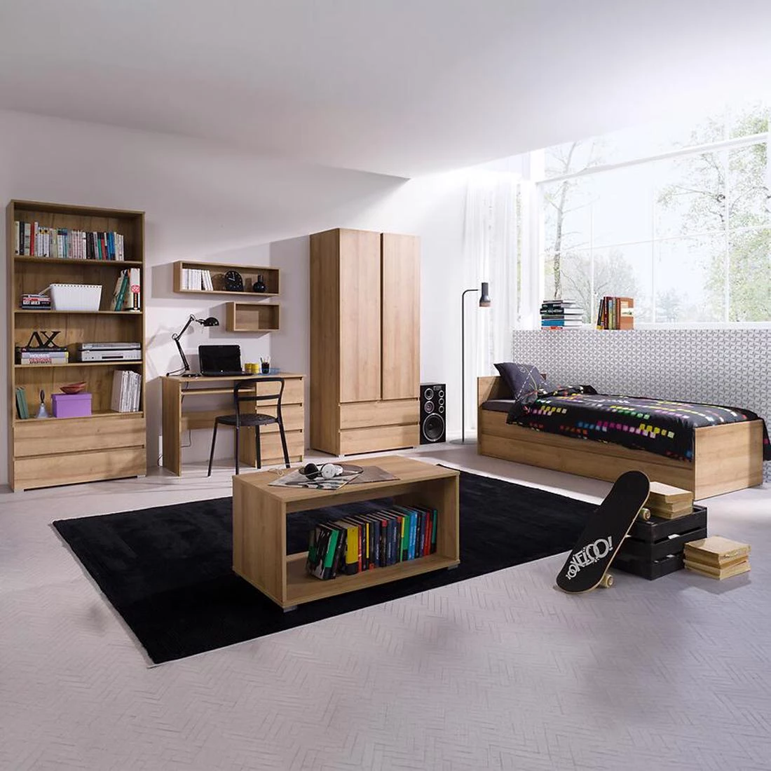 Cosmo C17  ormar 138x51x204 cm natur
