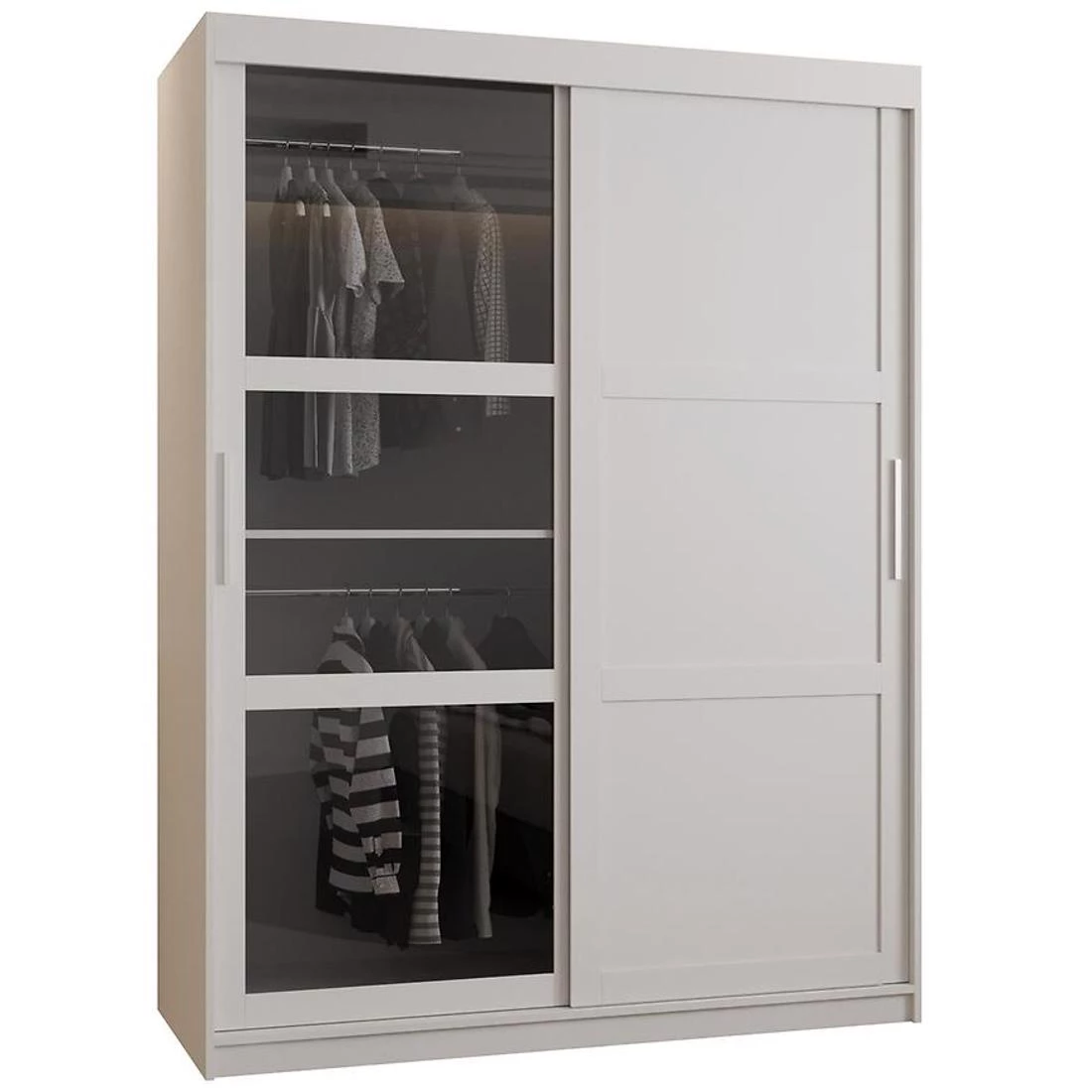 Dome III ormar 150x62x200 cm bela