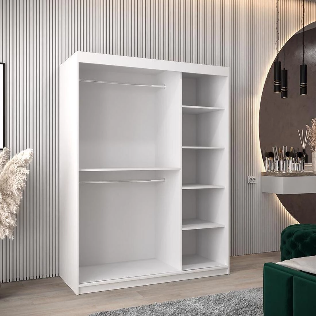 Dome III ormar 150x62x200 cm bela
