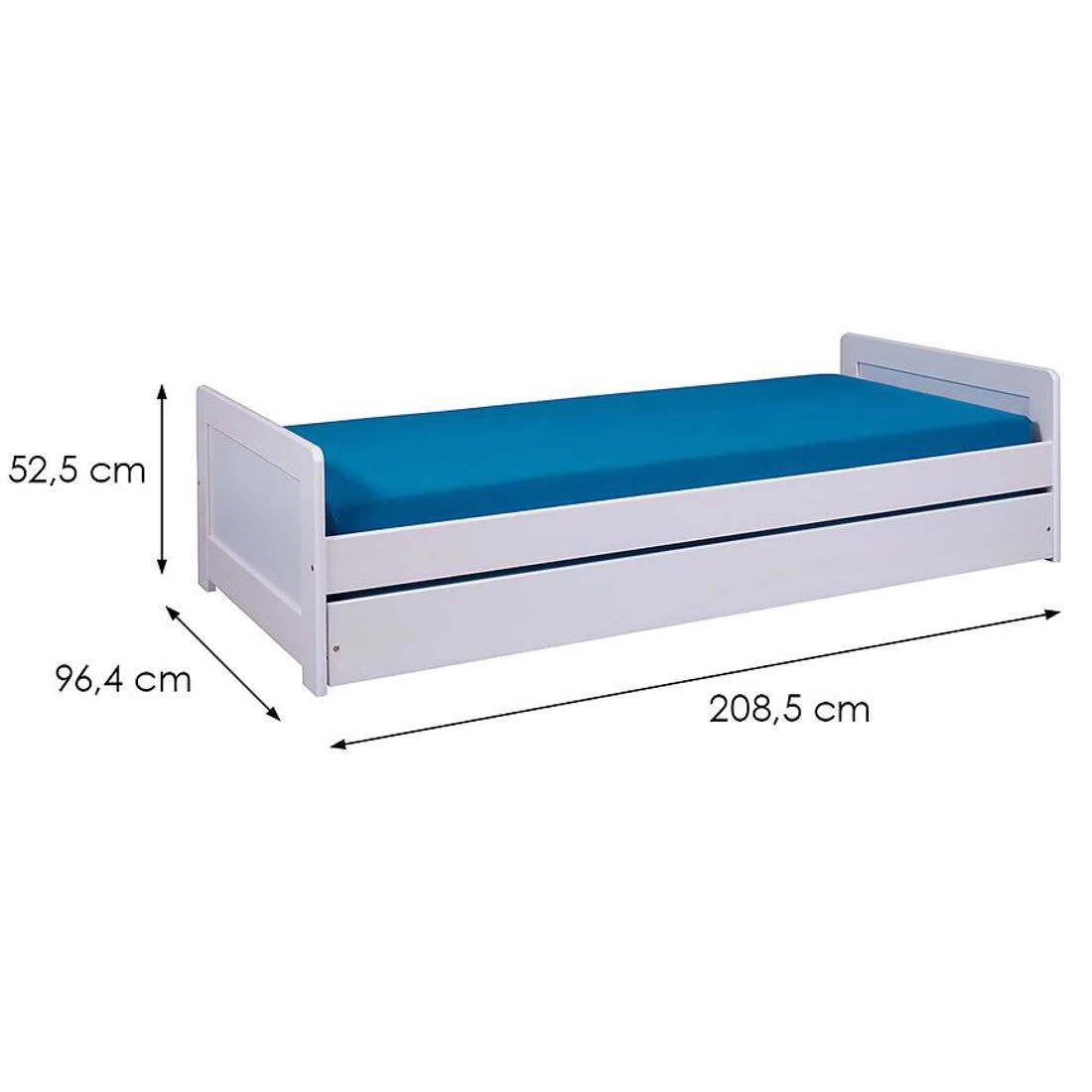 Surf krevet 20900195 90x200 cm bela