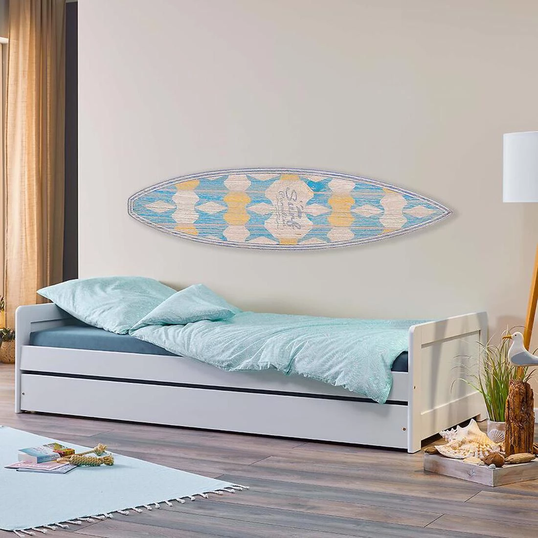 Surf krevet 20900195 90x200 cm bela