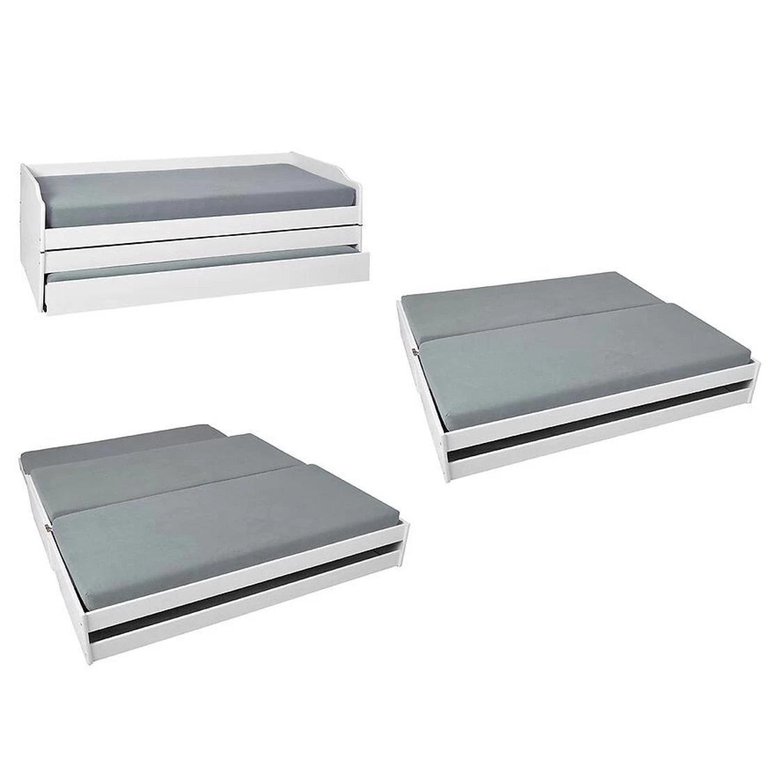 Lotar krevet 20900257 90x200 cm bela