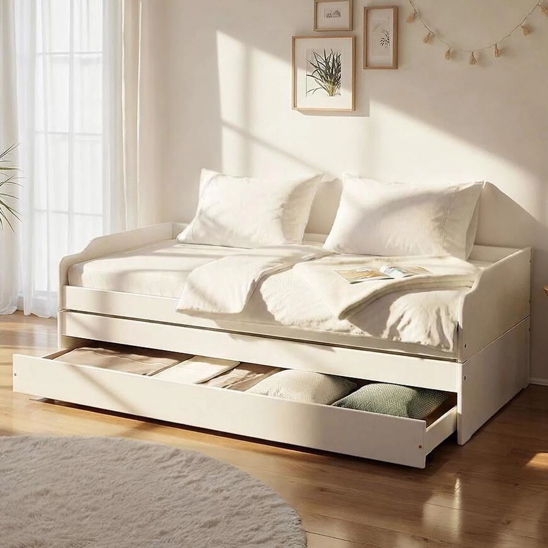 Lotar krevet 20900257 90x200 cm bela