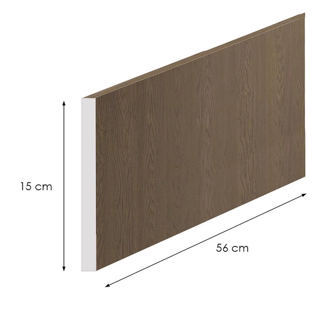 Bocni cokl K04 Luxeo 56/15 56x1,8x15 hrast