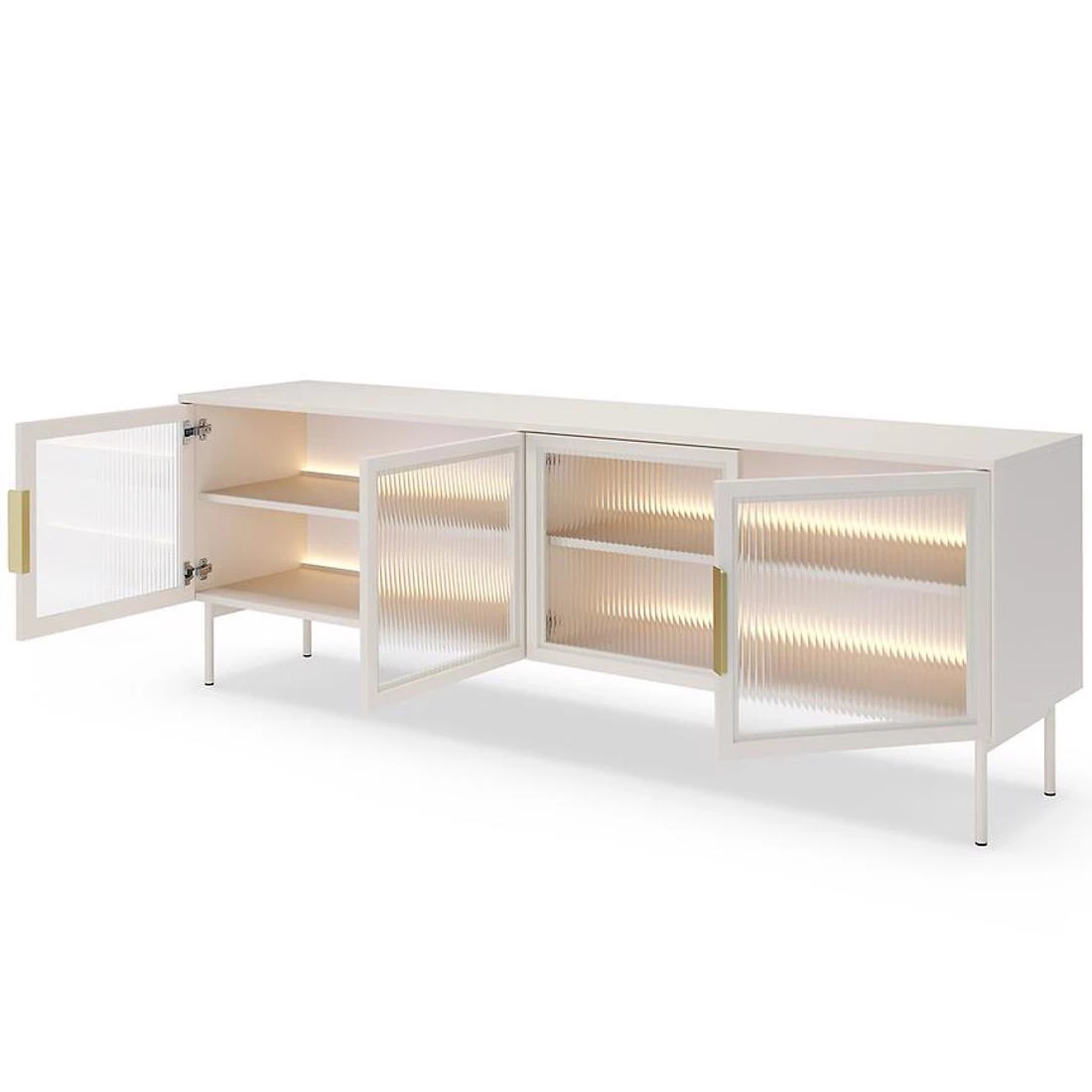 Lumi TV stalak+ LED 181,3x39,3x82,6 kašmir