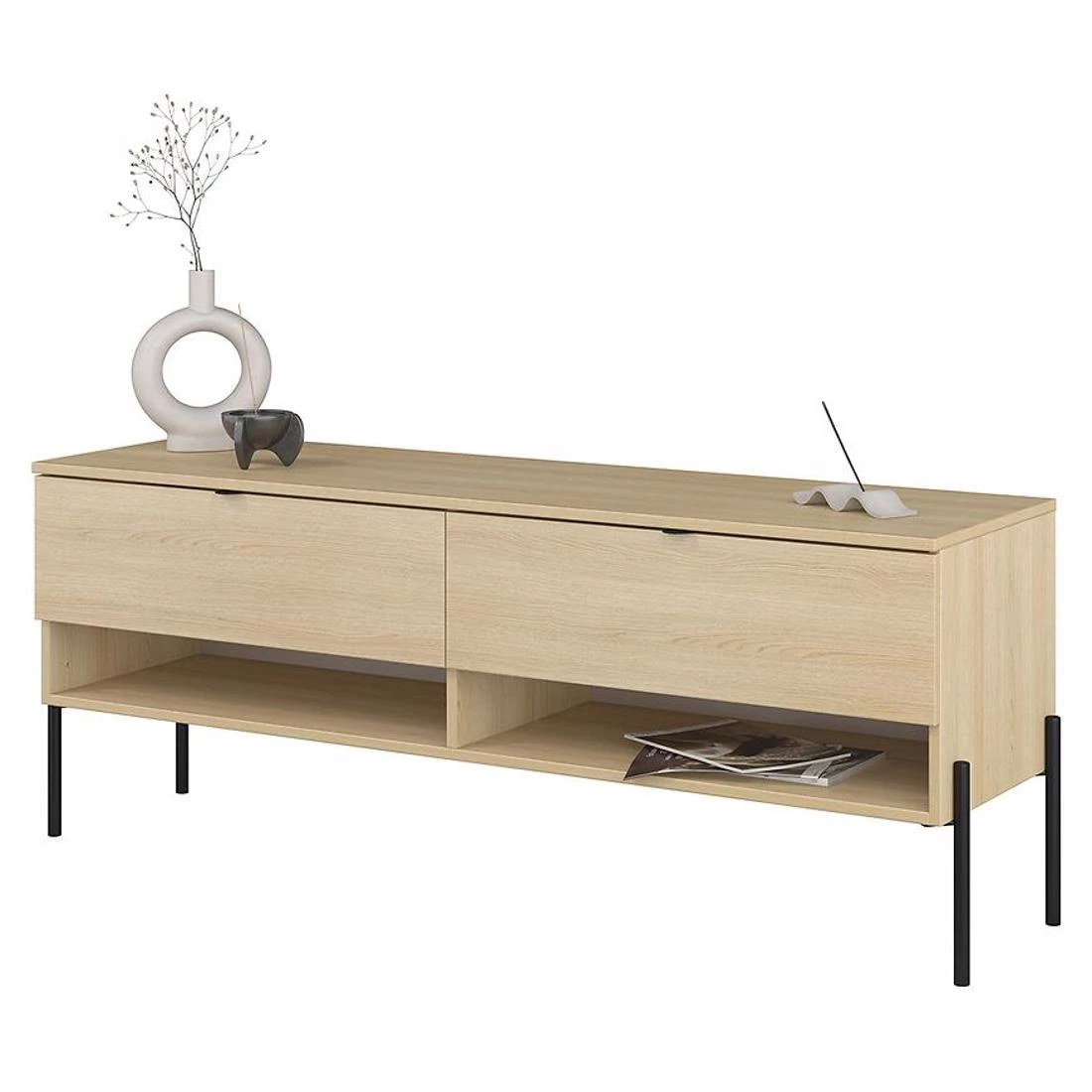 Ore TV komode 140x41,5x55 hrast