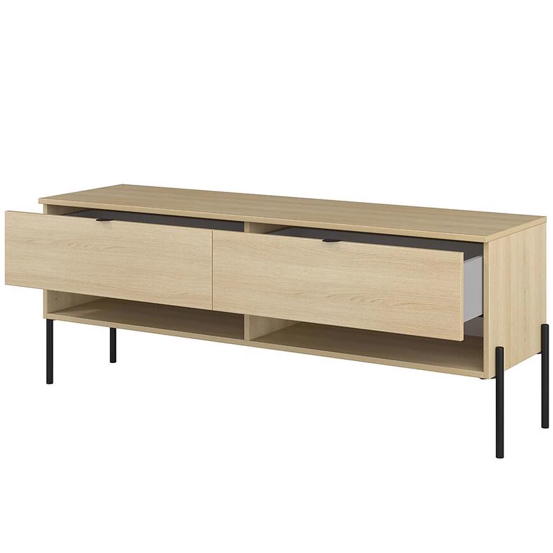 Ore TV komode 140x41,5x55 hrast