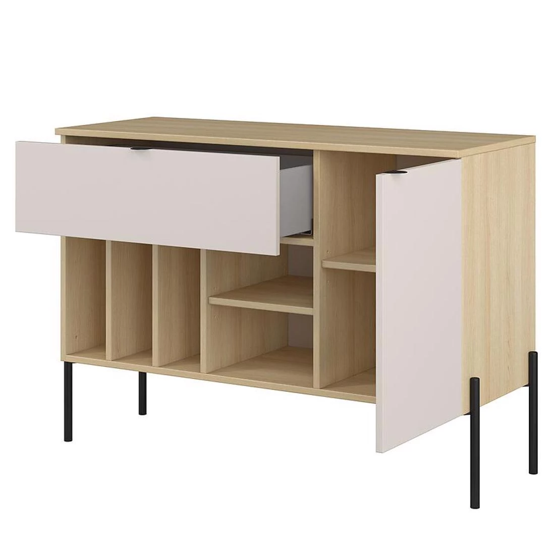 Ore komoda 105x41,5x75 hrast/kašmir