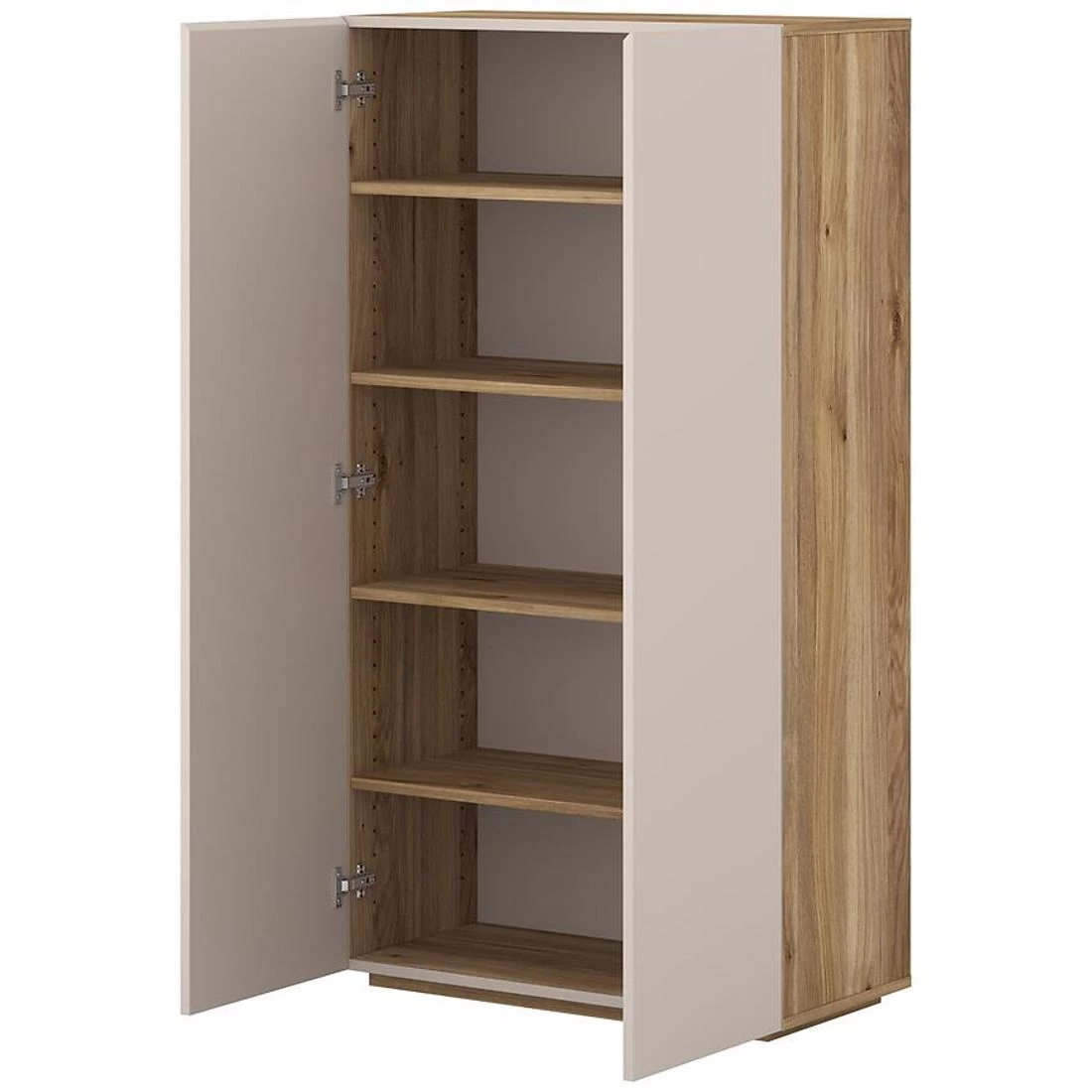 Criss komoda 70x34x130 hrast/kašmir
