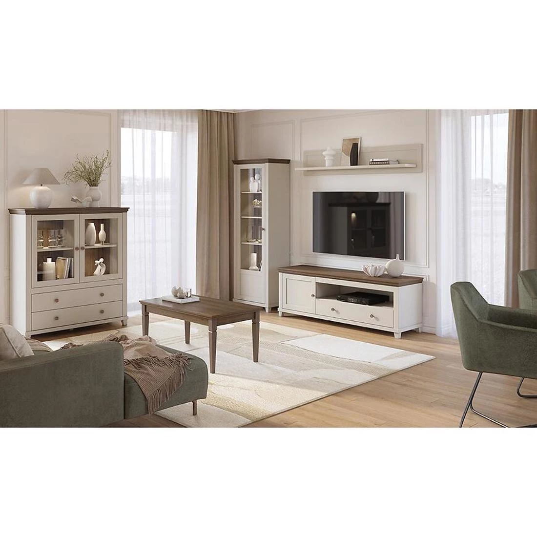 Evora stolic 50x60x110 bež/hrast