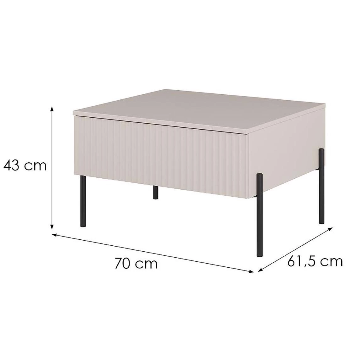 Ore stocici 70x61,5x43 kašmir