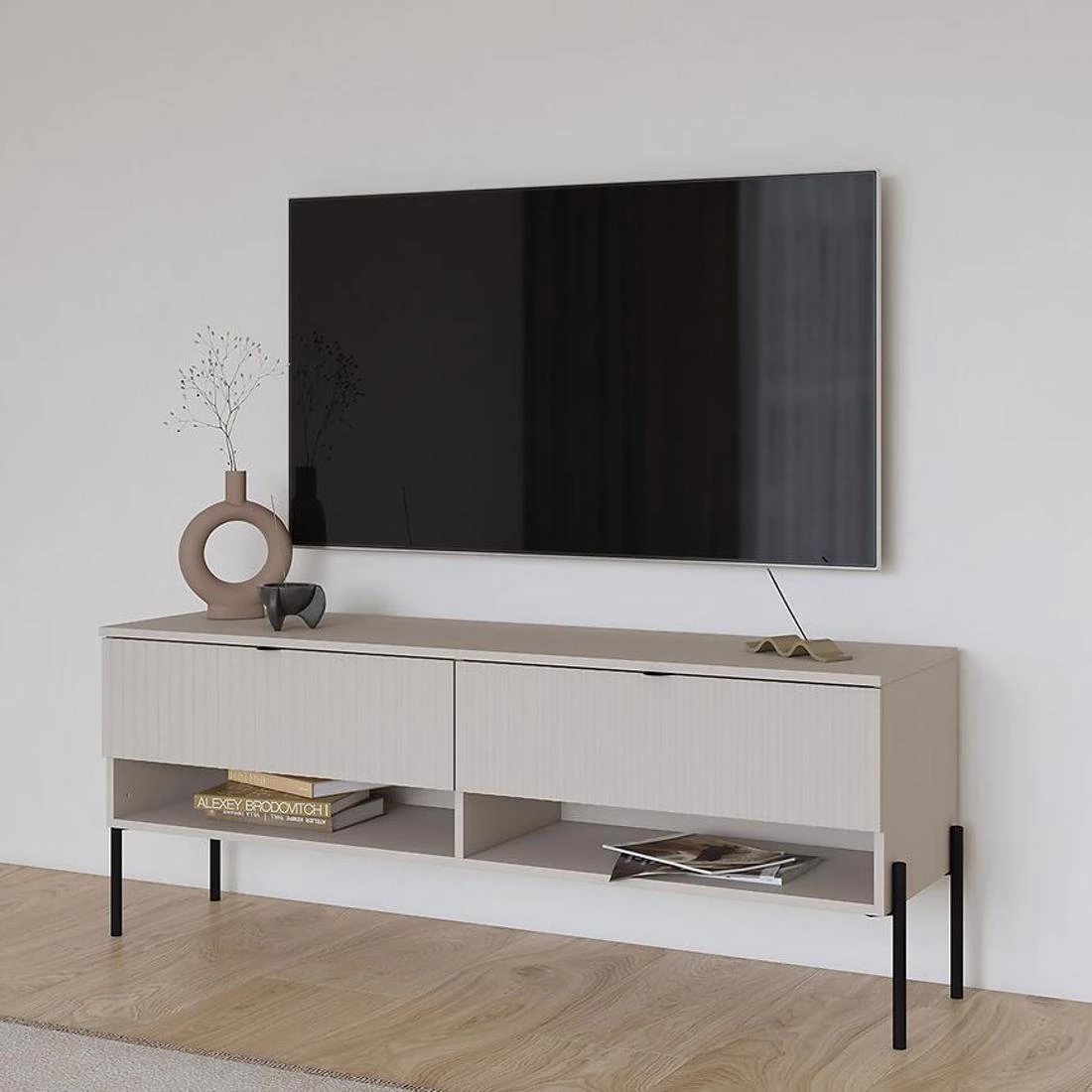 Okomoda TV komode 140x41,5x55 kašmir