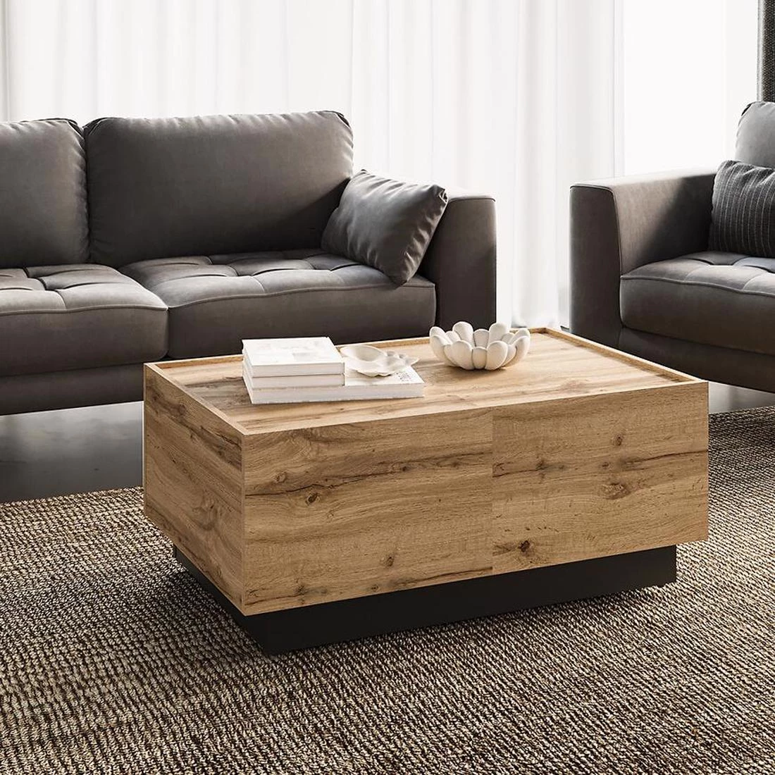 Eko stocici 90x58x37 hrast