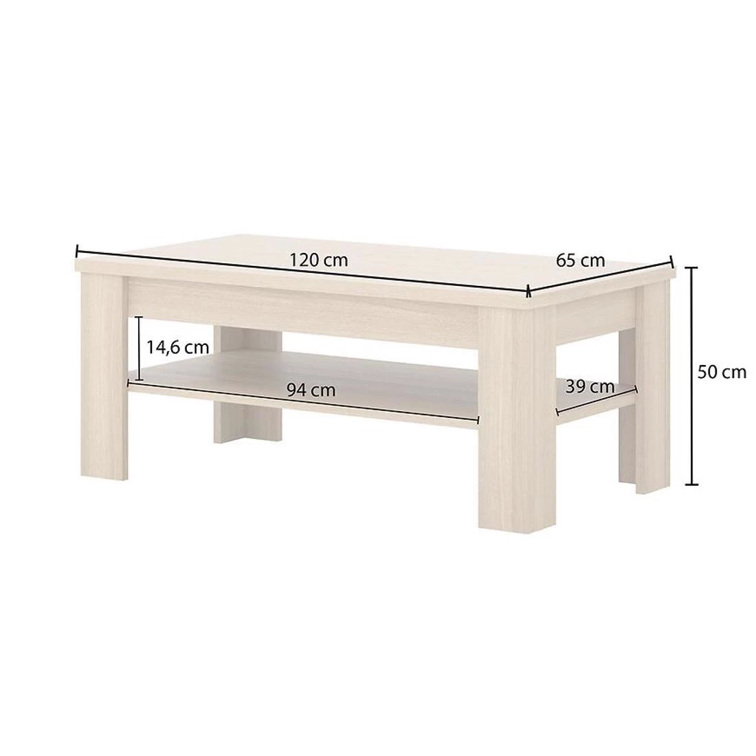 Cuba stocici 120x65x50 hrast