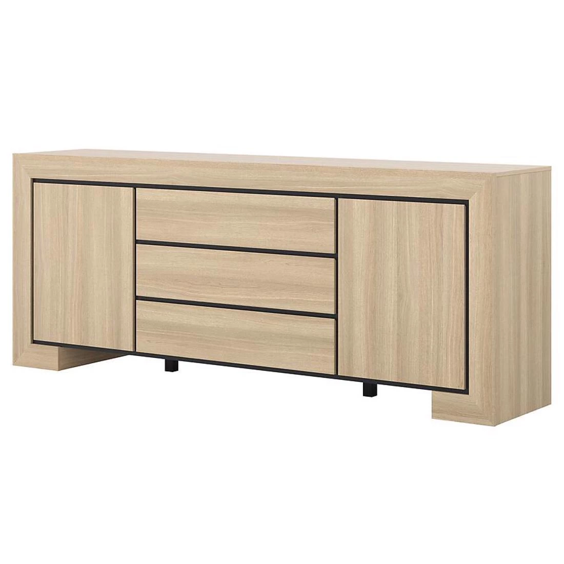 Cuba komoda 225x48x90 hrast