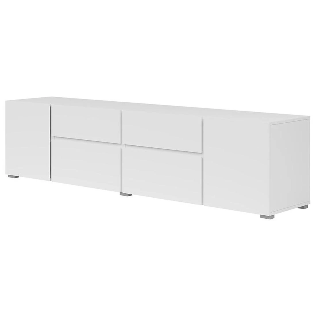 Asymetric TV komode 195x40x48 bijela