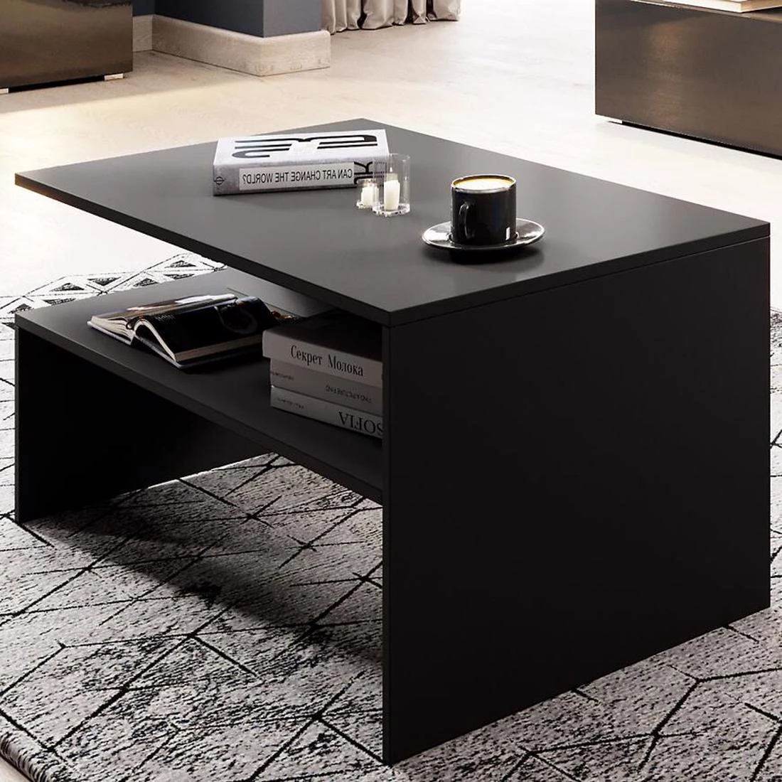 Athens stocic 100x60x45 crna