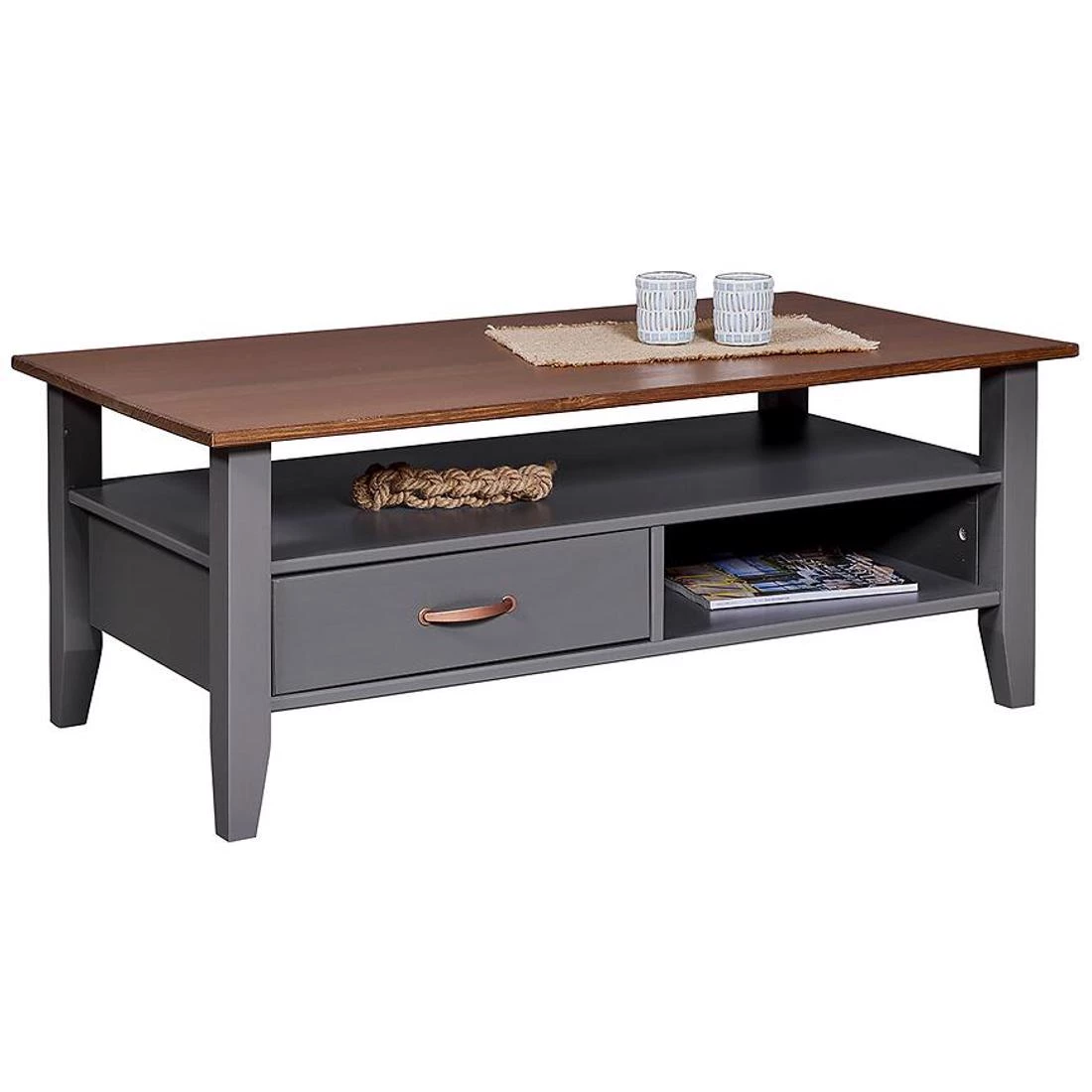 Luzerna stolic 115x60x45 siva