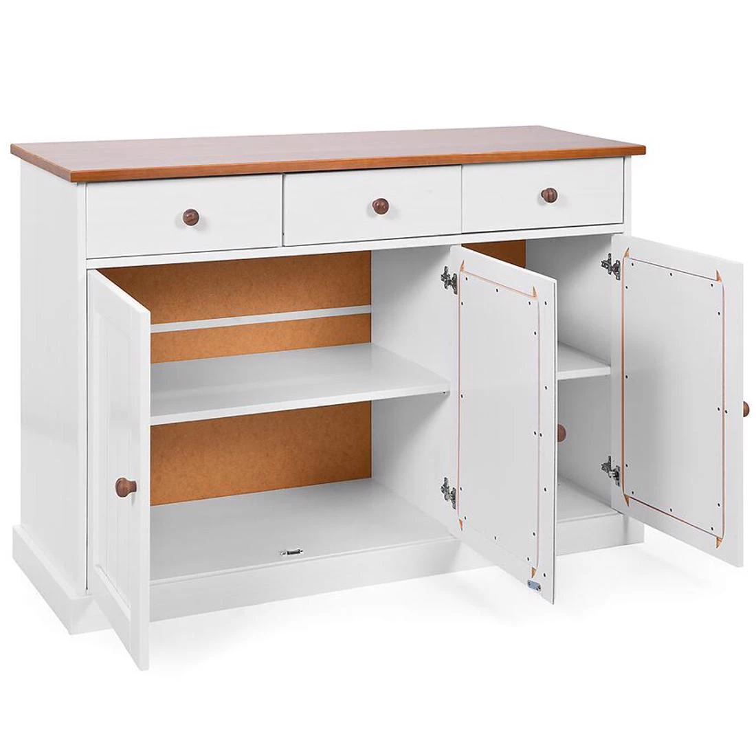 Westerland komoda 131x45x86 bela
