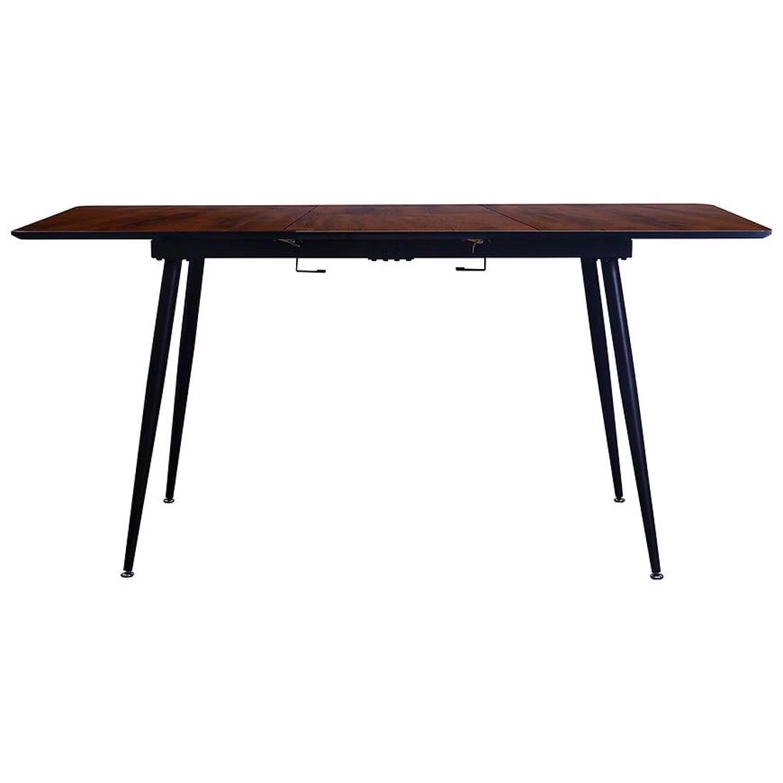 Remy stol 120/160x80x76 cm tamnosmeda/crna
