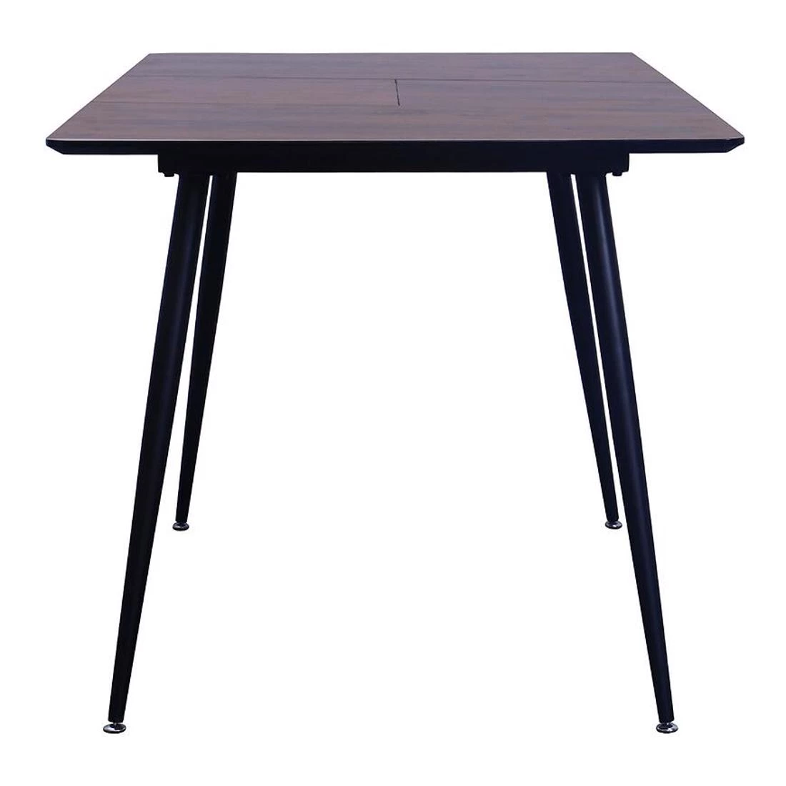 Remy stol 120/160x80x76 cm tamnosmeda/crna