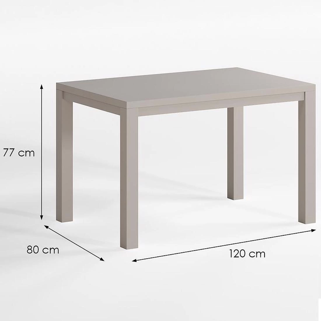 Oskar stol 120x80x77 cm kašmir