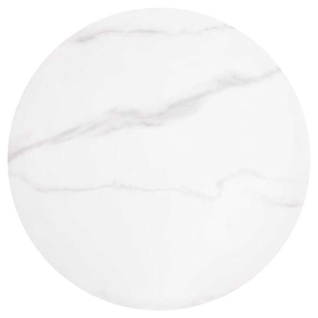 Mercury stolic 80x80x42 cm bijeli mramor/zlato