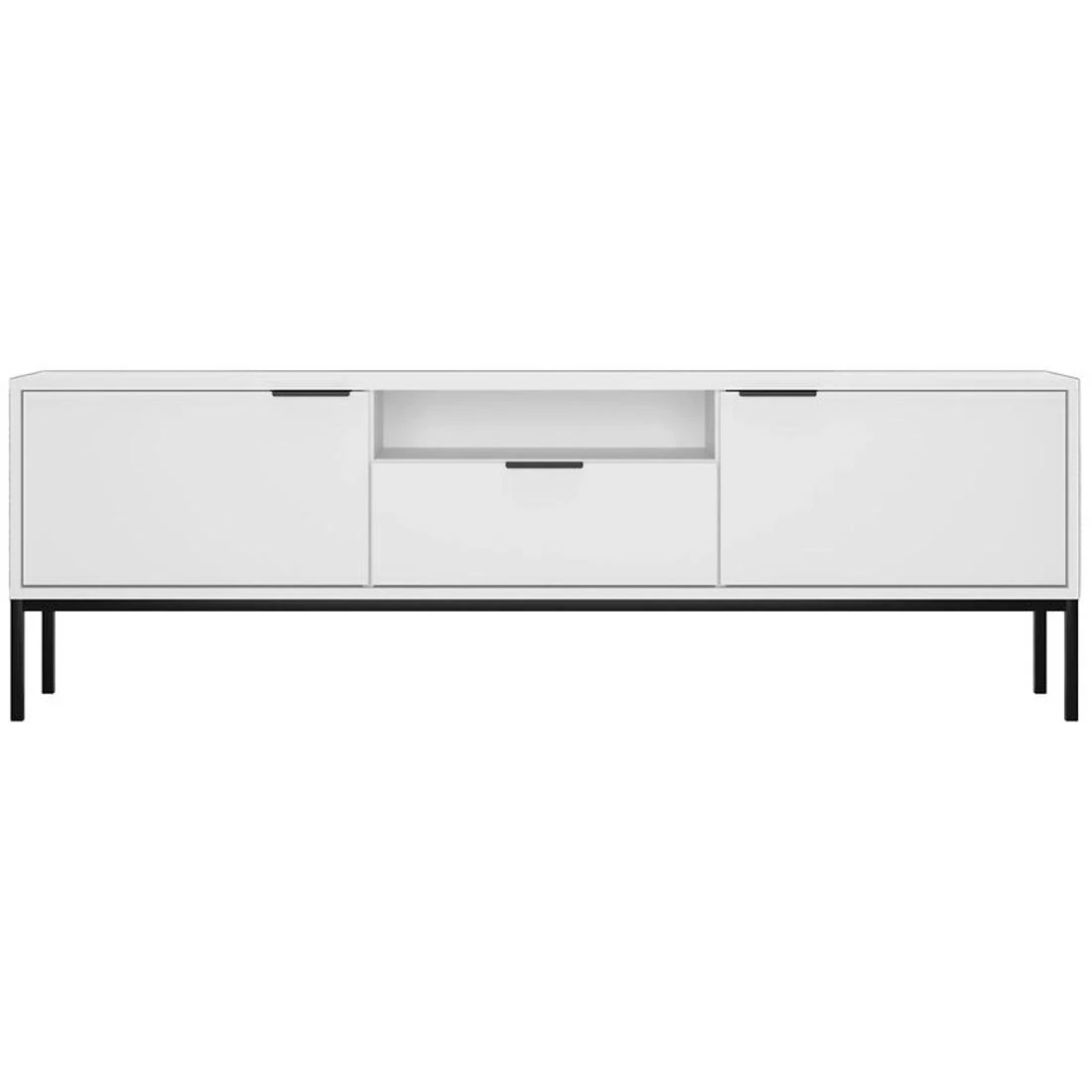 Austin TV ormaric 175x33x56,4 cm bela/crna