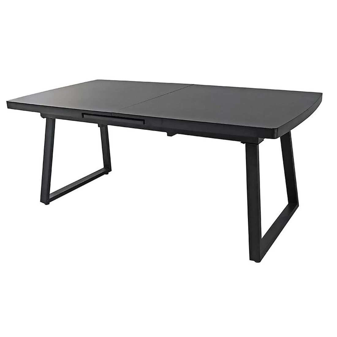 Luton stol 180x220x95x75,5 cm crni