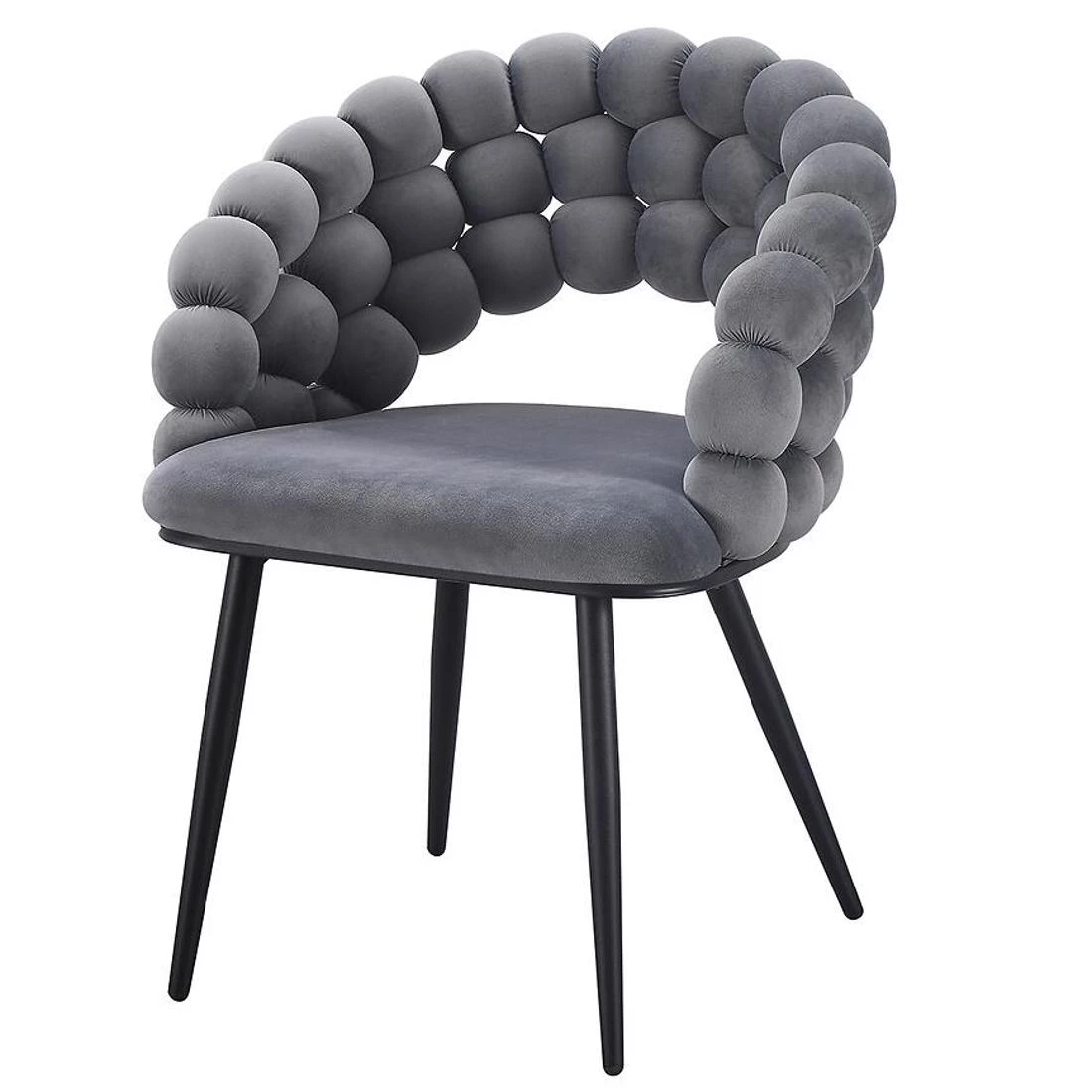 Dune stolica 62,5x61x82 cm siva