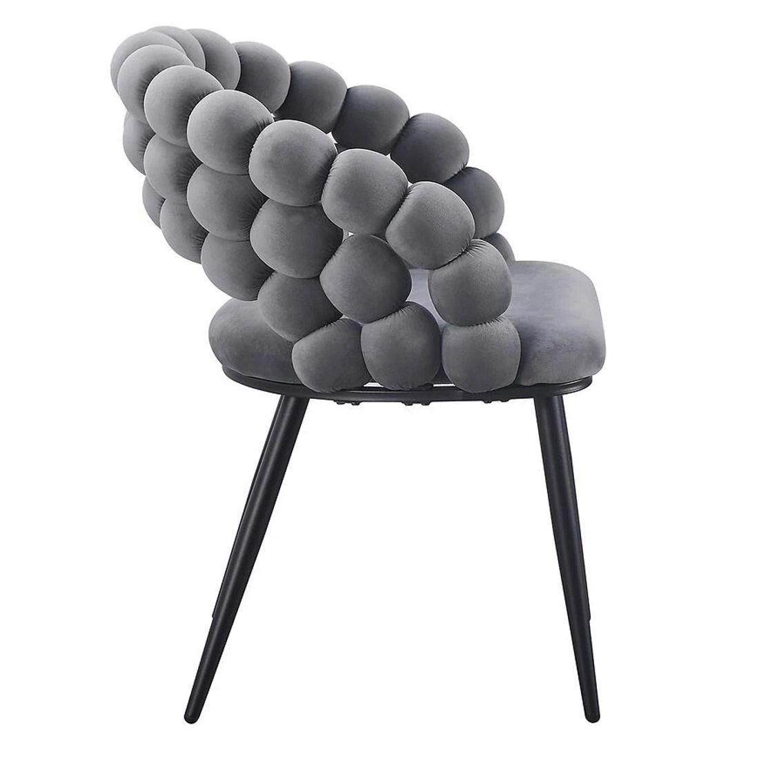 Dune stolica 62,5x61x82 cm siva