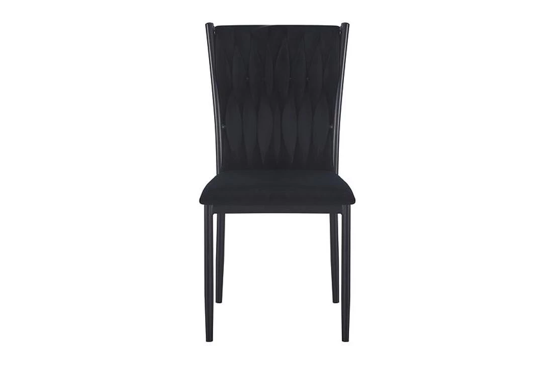 Glamour stolica 48x58x49/95 cm crna