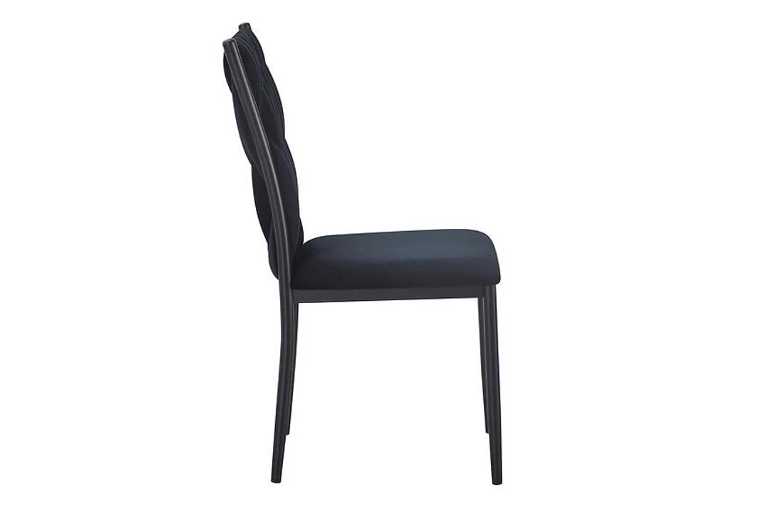 Glamour stolica 48x58x49/95 cm crna
