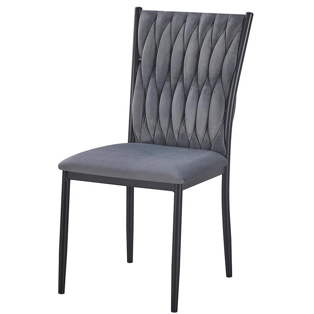 Glamour stolica 48,5x58,5x94,5 siva