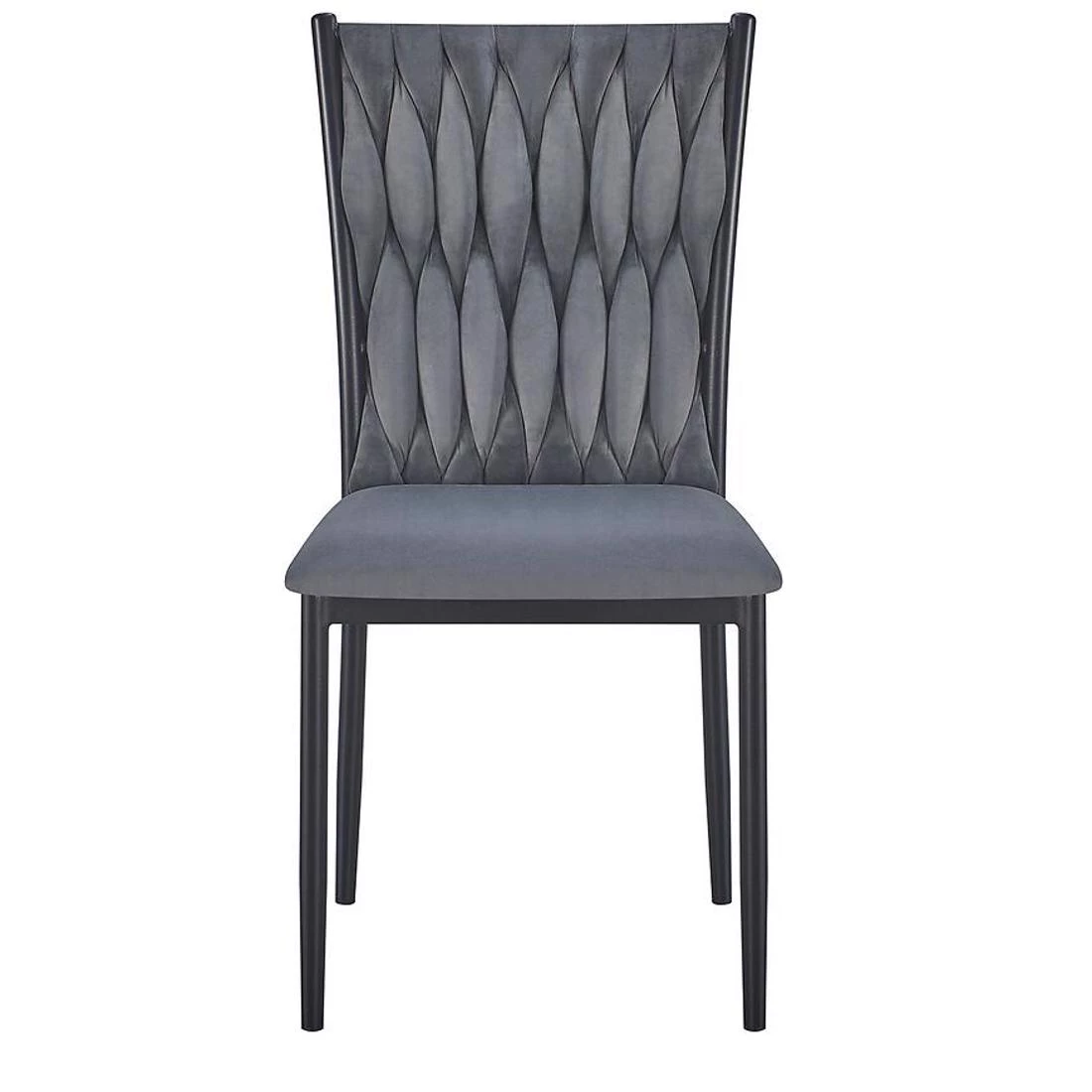 Glamour stolica 48,5x58,5x94,5 siva