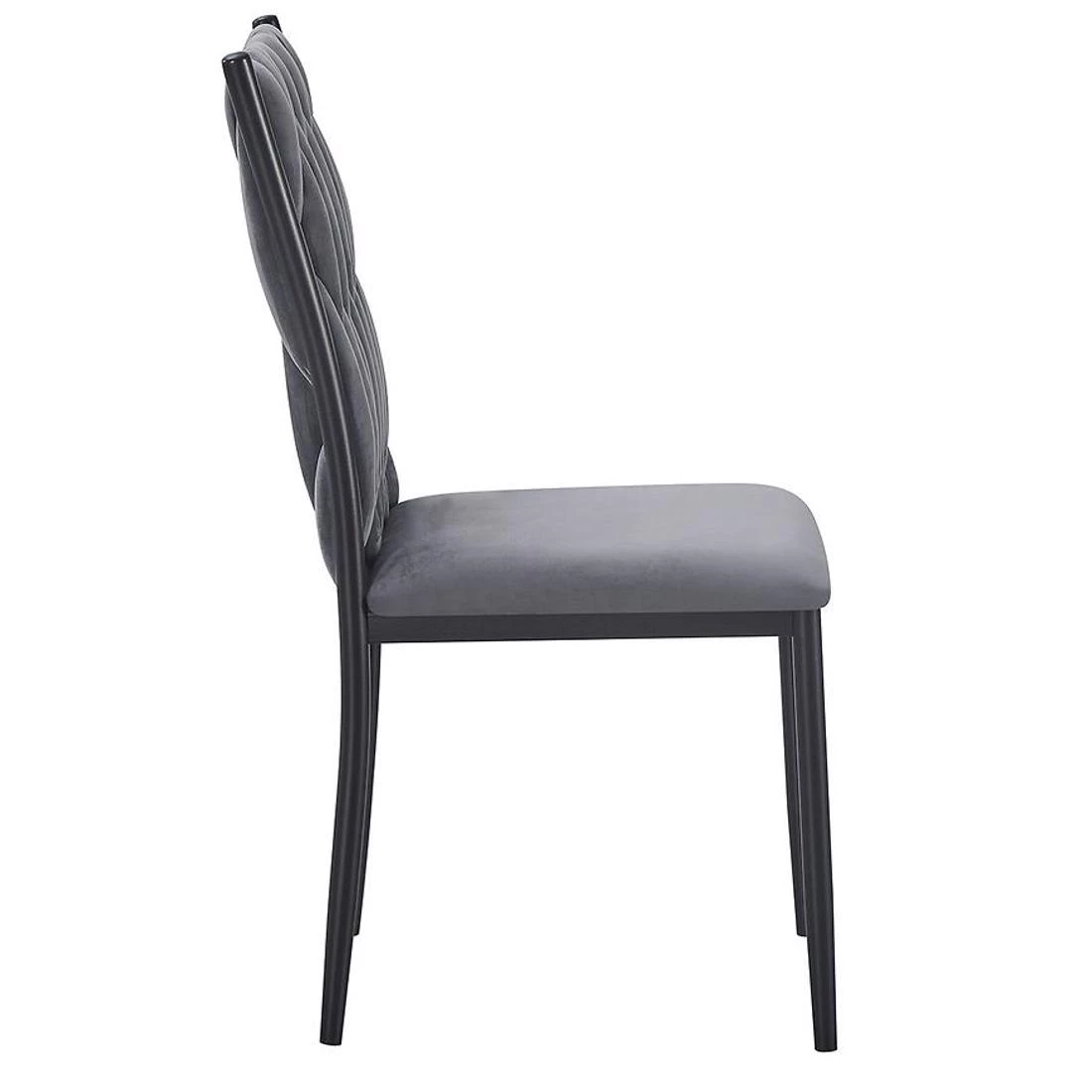Glamour stolica 48,5x58,5x94,5 siva
