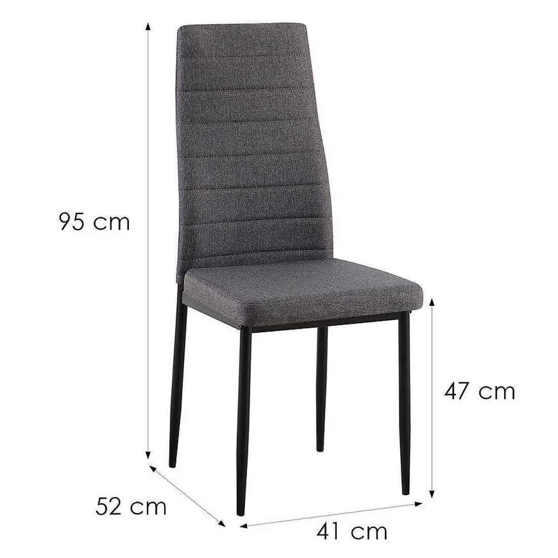 Pegasus stolica 41x52x95 cm siva