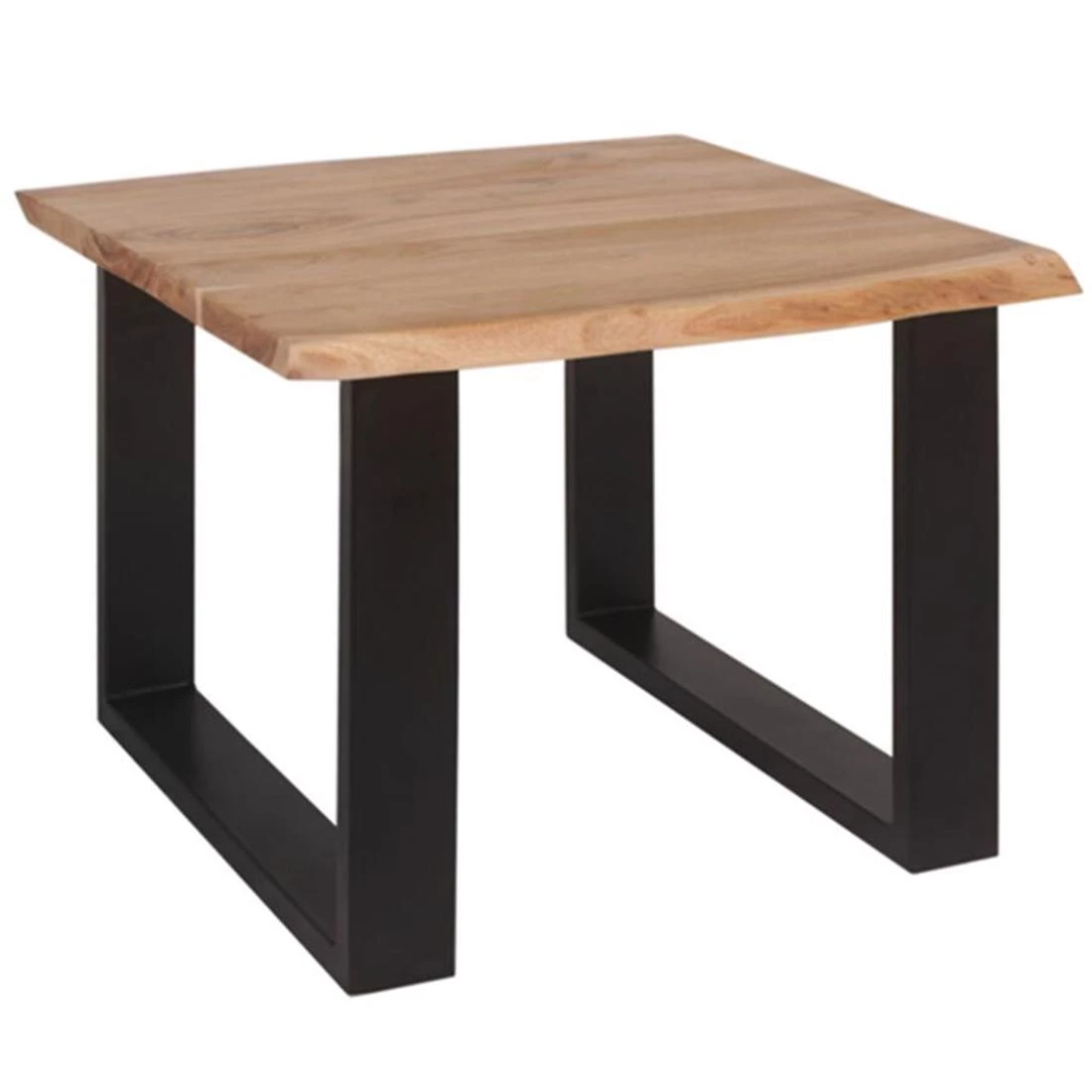 Hector stolic za kavu 60x60x45 cm hrast/crna