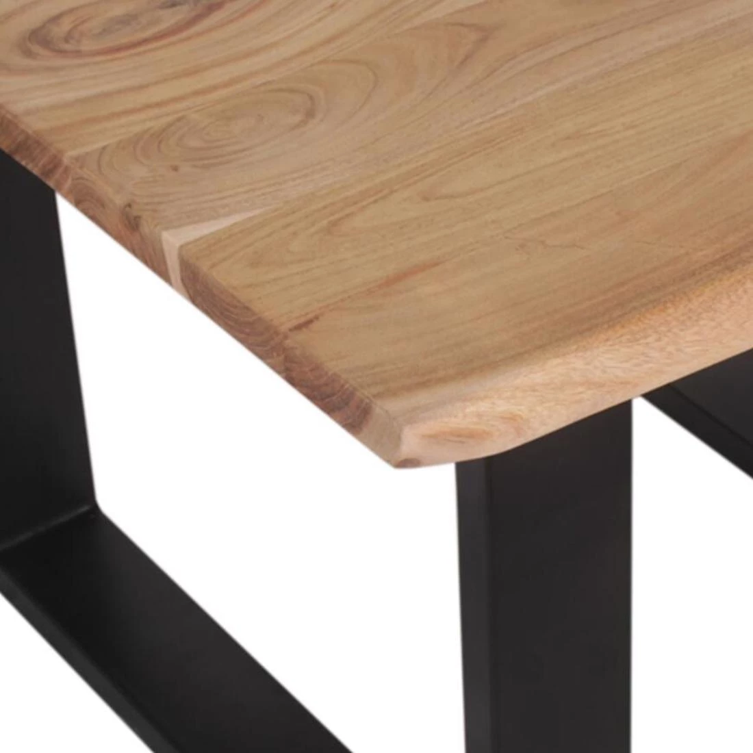 Hector stolic za kavu 60x60x45 cm hrast/crna