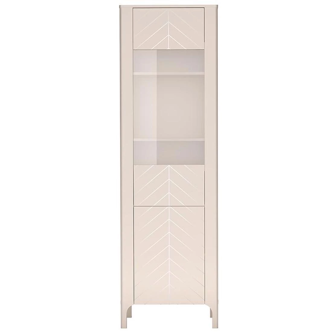 Malumi vitrina 60x40.5x197 cm kašmir