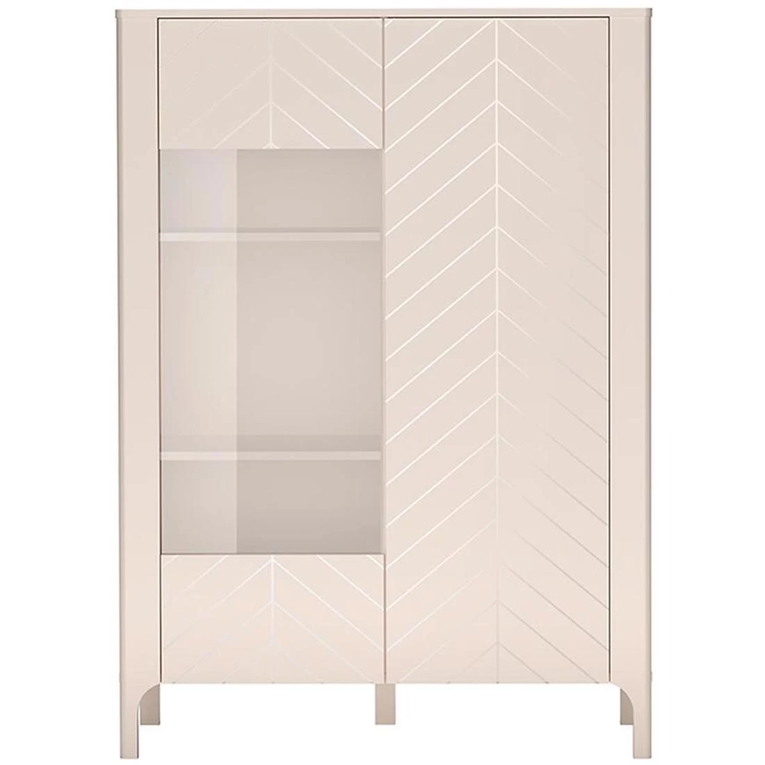 Malumi vitrina 103x40,5x145 cm kašmir