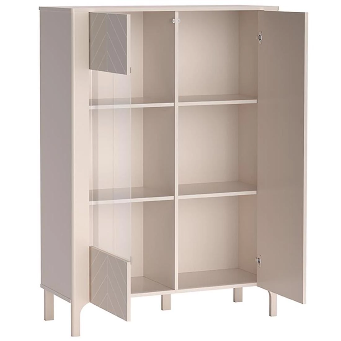 Malumi vitrina 103x40,5x145 cm kašmir
